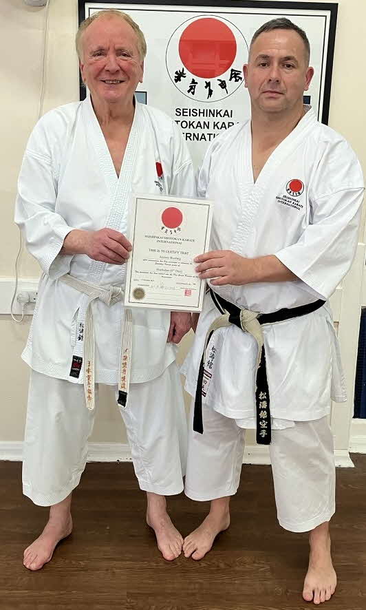 Tony Bunting Hachidan